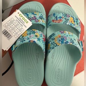 BRAND NEW: Little Mermaid Crocs